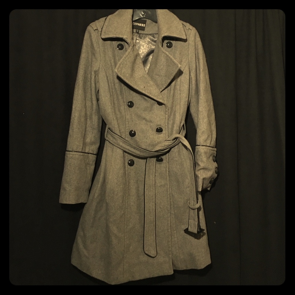 Express Wool Trench Coat